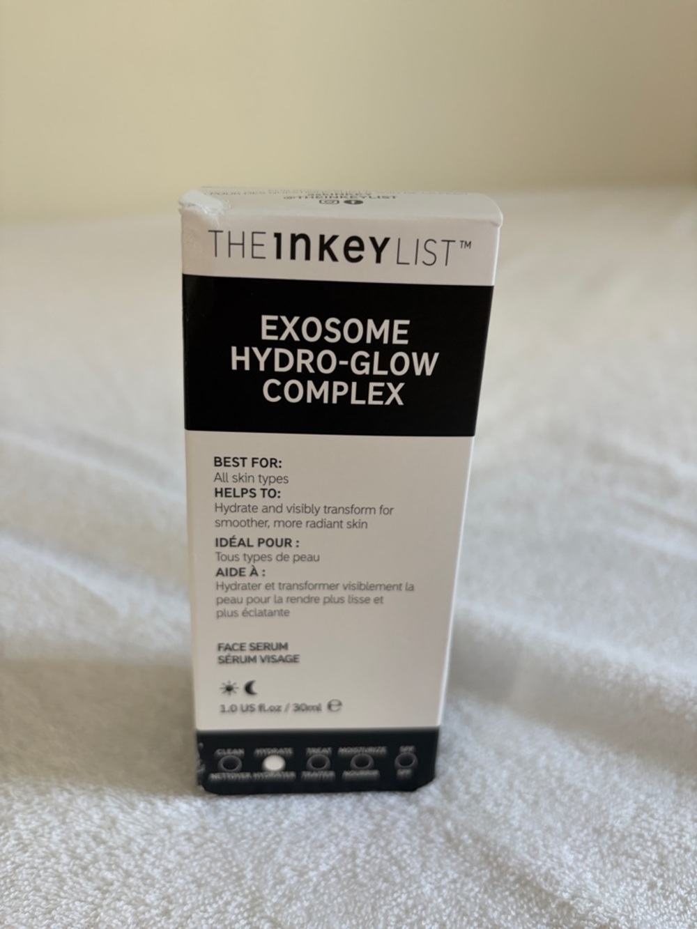 Inkey List Exosome Hydro-Glow Complex - White
